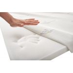 Topper cu memorie Memory Lavanda 90x200, husa detasabila si lavabila, tratament lavanda, fermitate moale