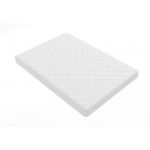Saltea cu spumă poliuretanică SOMNART 180x200, înălțime 20 cm, ortopedică, husă detașabilă cu fermoar, rulată, fermitate medie
