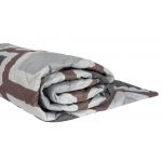 Pilota matlasata Ultrasleep Coral Somnart, 200x220 cm, 250 g, microfibra, lavabila la 40°C