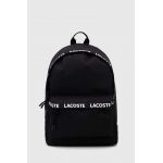 Lacoste rucsac culoarea negru, mare, neted