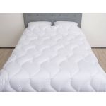 Pilota matlasata Somnart, 180x200 cm, microfibra cu fibre de carbon, umplutura usoara 120 gsm, pentru vara