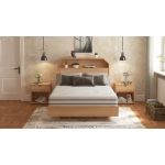Saltea cu memorie Somnomed Antiacaria 180x200, înălțime 20 cm, pentru alergici, husă cu tratament antiacarian, rulată, fermitate medie