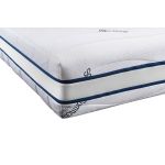 Saltea cu memorie Somnomed Antiacaria 180x200, înălțime 20 cm, pentru alergici, husă cu tratament antiacarian, rulată, fermitate medie
