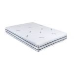 Saltea cu memorie Somnomed Antiacaria 180x200, înălțime 20 cm, pentru alergici, husă cu tratament antiacarian, rulată, fermitate medie