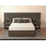 Saltea cu spuma poliuretanica Somnexpert Silver FORTE, 180x200, inaltime 20 cm, ortopedica, husa ioni argint lavabila, manere, fermitate mare