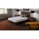 Saltea cu spumă poliuretanică Somnart HypoallergenicMed Antibacteria, 180x200, înălțime 18 cm, antibacterii, husă detașabilă cu fermoar, fermitate medie