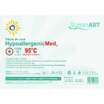 Pilota Somnart HypoAllergenicMed, microfibra 200g, 180 x 210 cm, lavabila la 95°C, pentru vara