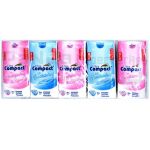 Batiste igienice uscate servetele nazale de hartie 10 buc/pachet, 10 pachete/set, Ultra Compact Soft Handkerchief Classic