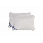 Set Pilota bumbac Somnart Bella 200x220cm 200g model biscuite + 2 perne bumbac Somnart Bella, 50x70cm, Gri