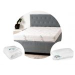 Pachet 1 Saltea HypoallergenicMed Antibacteria SomnART 90x200x18 cm + Pilota HypoallergenicMed 150x200 + 1 perna 50x70
