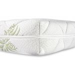 Saltea cu spumă poliuretanică Confort 4Family Aloe Vera 100x200 Somnart, înălțime 14 cm, husă lavabilă și detașabilă cu fermoar, fermitate medie