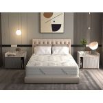 Saltea cu arcuri Pocket HypoallergenicMed® Safe Relax HoReCa 140x200, înălțime 25 cm, ortopedică, husă tratament antialergic, fermitate mediu-tare