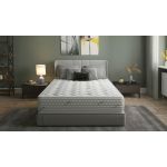 Saltea cu arcuri Pocket Somnomed Comfort Fit HoReCa 140x200, înălțime 30 cm, spumă cu memorie, husa tratament antifungic, fermitate mediu-tare