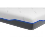 Saltea cu memorie și arcuri individuale Domine Tencel Ultra Pocket Multilayer 140x190, înălțime 24 cm, husă detașabilă, fermitate medie