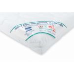 Saltea cu spumă poliuretanică Somnart HypoallergenicMed 60x120, înălțime 10 cm, ortopedică, pentru bebeluși și copii, husă detașabilă, fermitate medie
