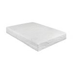 Saltea cu memorie 3D Somnart Memory Bambus 180x200, înălțime 16 cm, husă cu bambus lavabilă și detașabilă cu fermoar, mânere, fermitate medie