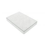 Saltea cu arcuri SomnART LETTO Plus 180x200, înălțime 24 cm, ortopedică, husă matlasată, duritate tare