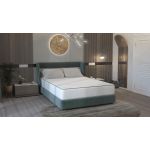 Saltea cu arcuri SomnART LETTO Plus 140x200, înălțime 24 cm, ortopedică, husă matlasată, duritate tare