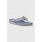 Barbour slapi Seamills femei, cu toc plat, LBS0015BL12