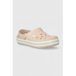 Crocs papuci Crocband femei, culoarea roz, 11016