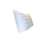 Set lenjerie de pat alba pentru 2 persoane XXL, Bumbac Damasc 100%, 4 piese, Cearceaf pat 220x260, Cearceaf pilota 220x200, Fete de perne 50x70 x 2