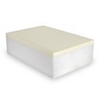 Saltea cu memorie 3D Somnart Memory Bambus 140x200, înălțime 16 cm, husă cu bambus lavabilă și detașabilă cu fermoar, mânere, fermitate medie
