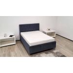 Saltea cu memorie 3D Somnart Memory Bambus 140x200, înălțime 16 cm, husă cu bambus lavabilă și detașabilă cu fermoar, mânere, fermitate medie