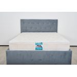 Saltea cu arcuri SomnART LETTO 180x200, înălțime 22 cm, ortopedică, husă matlasată, duritate medie-tare