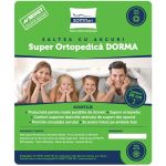 Saltea cu arcuri SomnART DORMA 140x190, înălțime 20 cm, ortopedică, husă matlasată, duritate medie