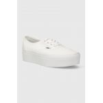 Vans tenisi Authentic Stackform femei, culoarea alb, VN0A5KXXBPC1