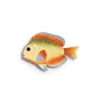 &k amsterdam farfurie Plate Fish Rainbow