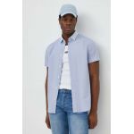 Armani Exchange camasa din bumbac barbati, cu guler clasic, regular