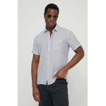 Barbour camasa din amestec de in cu guler clasic, regular