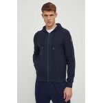 Colmar bluza barbati, culoarea albastru marin, cu glugă, neted