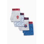 zippy boxeri copii 4-pack culoarea gri