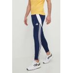adidas Performance pantaloni de antrenament Tiro24 culoarea albastru marin, cu imprimeu, IR9344