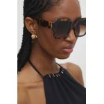 Answear Lab ochelari de soare femei, culoarea maro