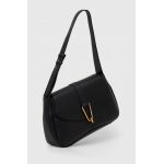 Coccinelle poseta de piele culoarea negru