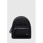 Lacoste rucsac femei, culoarea negru, mic, neted