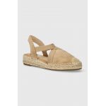 Answear Lab espadrile culoarea maro, cu platforma