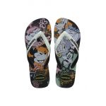 Havaianas slapi DISNEY STYLISH femei, culoarea negru, cu toc plat, 4123500.4747