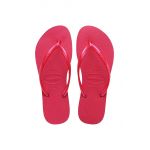 Havaianas slapi SLIM femei, culoarea roz, cu toc plat, 4000030.5241