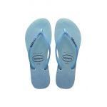 Havaianas slapi SLIM GLITTER IRIDESCENT femei, cu toc plat, 4148922.1056