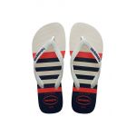 Havaianas slapi TOP femei, culoarea bej, cu toc plat, 4137126.6349