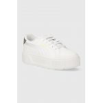 Puma sneakers Karmen culoarea alb, 395099