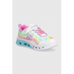 Skechers sneakers pentru copii FLUTTER HEART LIGHTS GROOVY SWIRL