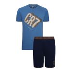 CR7 Cristiano Ronaldo pijamale de bumbac cu imprimeu