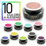 Kit manichiura gel 10 culori ultra pigmentate Cupio