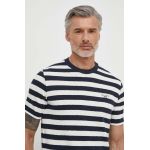 Marc O'Polo tricou din bumbac barbati, culoarea albastru marin, modelator