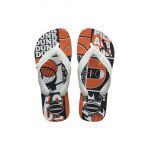 Havaianas slapi copii KIDS ATLHETIC NEWRAP culoarea portocaliu